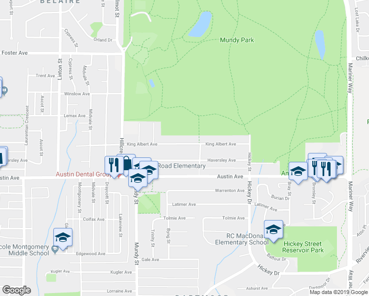 map of restaurants, bars, coffee shops, grocery stores, and more near 2280 King Albert Avenue in Coquitlam