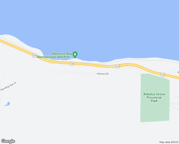 map of restaurants, bars, coffee shops, grocery stores, and more near 3031 Hillview Road in Lantzville