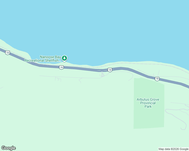 map of restaurants, bars, coffee shops, grocery stores, and more near 3090 Hillview Road in Lantzville