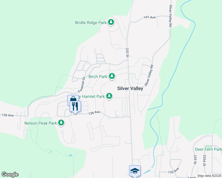 map of restaurants, bars, coffee shops, grocery stores, and more near in Maple Ridge