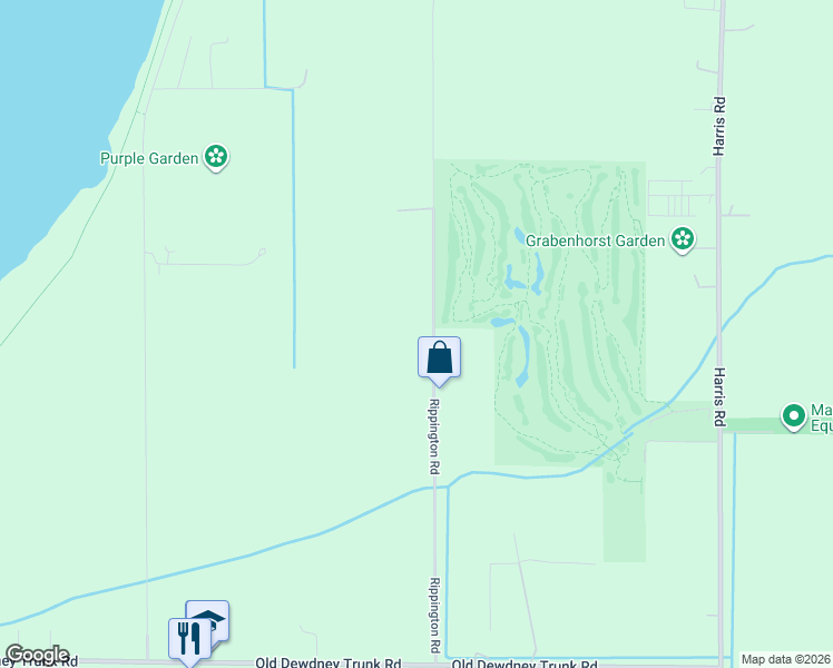 map of restaurants, bars, coffee shops, grocery stores, and more near 13783 Rippington Road in Pitt Meadows