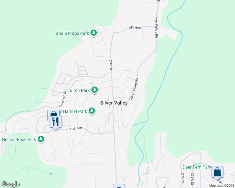 map of restaurants, bars, coffee shops, grocery stores, and more near 13744 232 Street in Maple Ridge