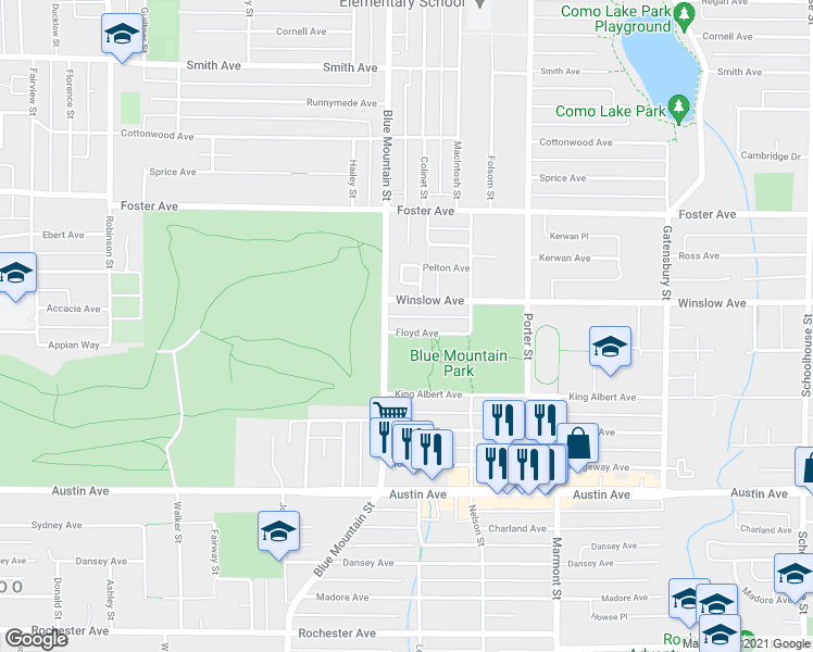 map of restaurants, bars, coffee shops, grocery stores, and more near 965 Floyd Avenue in Coquitlam