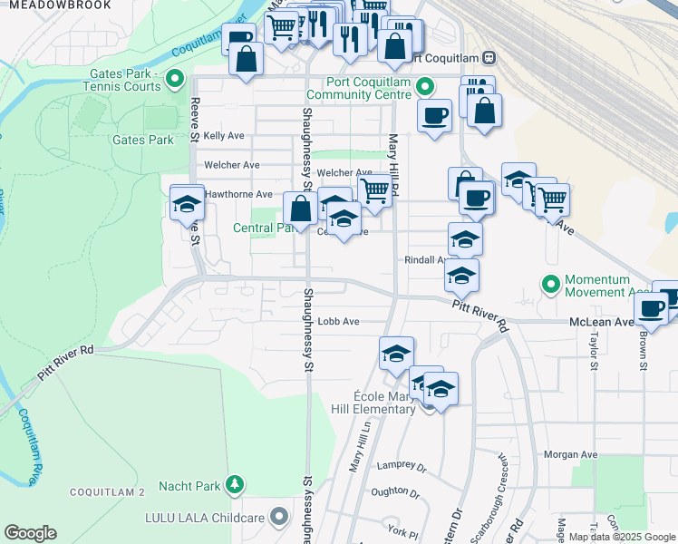 2267 Pitt River Road, Port Coquitlam BC Walk Score