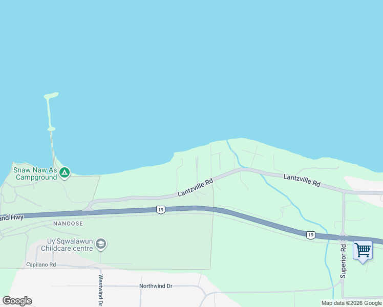 map of restaurants, bars, coffee shops, grocery stores, and more near 7914 Lantzville Road in Lantzville