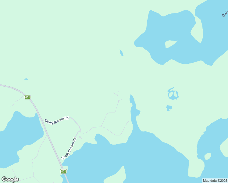 map of restaurants, bars, coffee shops, grocery stores, and more near 30 Sandy Stream Road in Howley