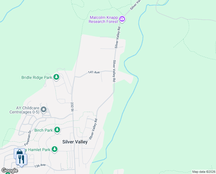 map of restaurants, bars, coffee shops, grocery stores, and more near in Maple Ridge