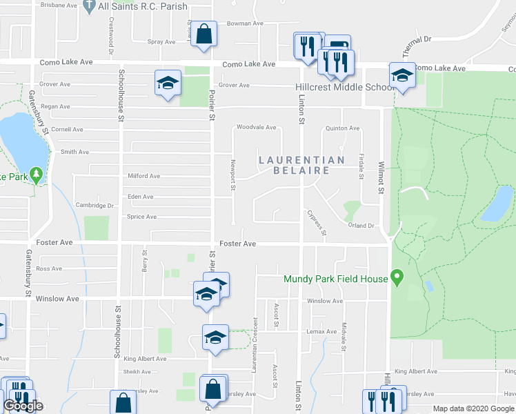 map of restaurants, bars, coffee shops, grocery stores, and more near 1858 Walnut Crescent in Coquitlam