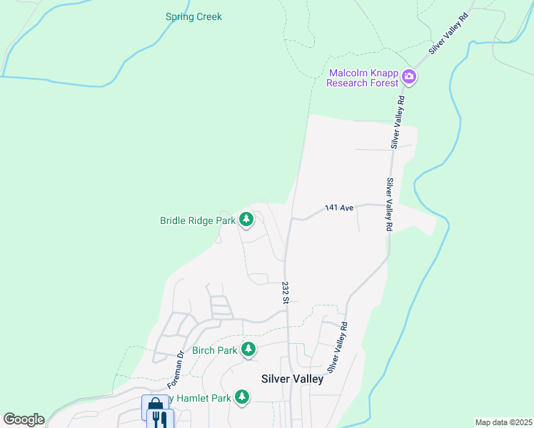 map of restaurants, bars, coffee shops, grocery stores, and more near 14112 Mier Drive in Maple Ridge