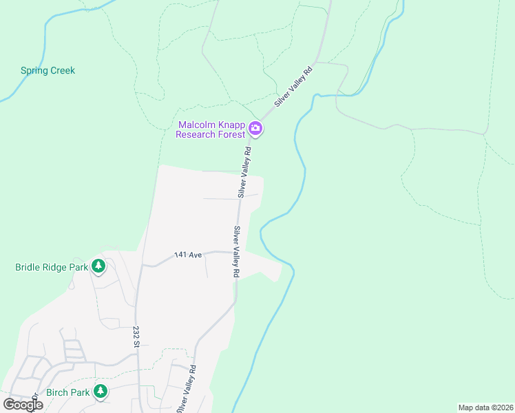 map of restaurants, bars, coffee shops, grocery stores, and more near 14230 Silver Valley Road in Maple Ridge