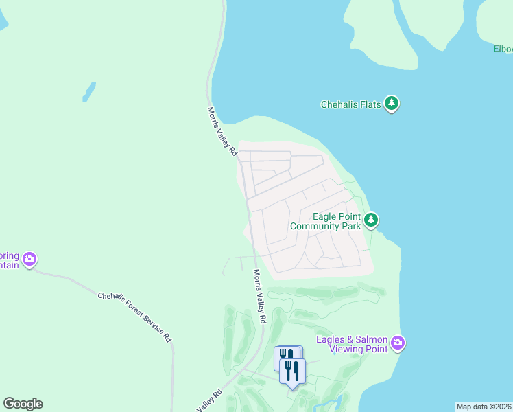 map of restaurants, bars, coffee shops, grocery stores, and more near 14550 Morris Valley Road in Agassiz