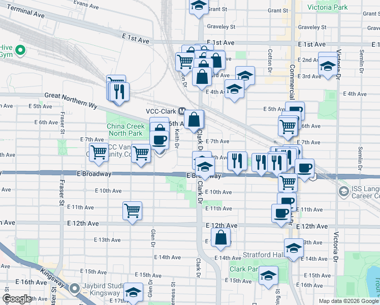 1249 East 8th Avenue, Vancouver BC - Walk Score