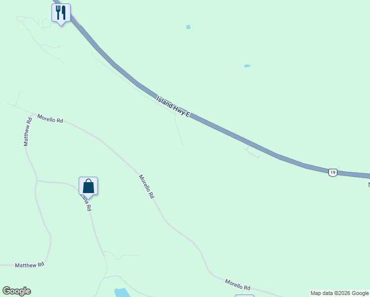 map of restaurants, bars, coffee shops, grocery stores, and more near 2620 Ross Road in Nanoose Bay