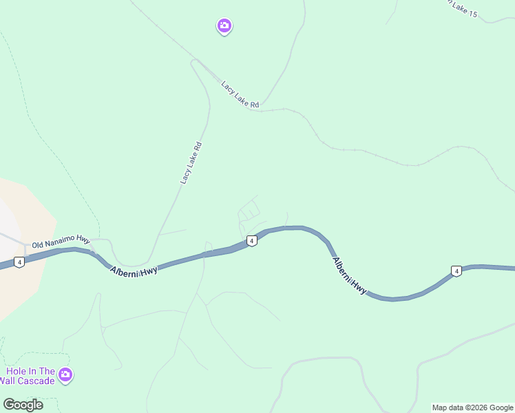 map of restaurants, bars, coffee shops, grocery stores, and more near 9 Park Avenue in Port Alberni
