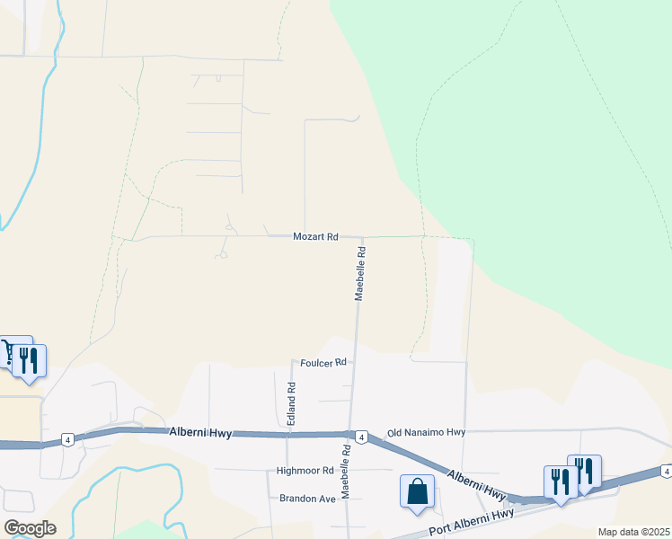 2802 Mozart Road, Port Alberni BC Walk Score
