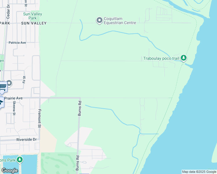 map of restaurants, bars, coffee shops, grocery stores, and more near 489 Prairie Avenue in Port Coquitlam