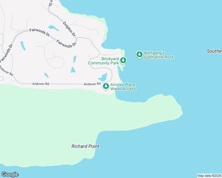 map of restaurants, bars, coffee shops, grocery stores, and more near 2450 Ainsley Place in Nanoose Bay