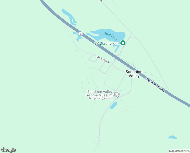 map of restaurants, bars, coffee shops, grocery stores, and more near 14934 Parkhill Boulevard in Sunshine Valley