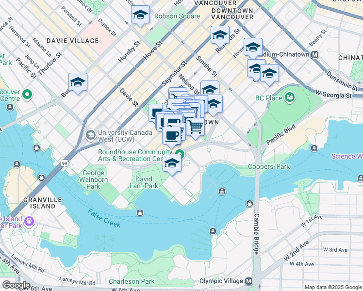 283 Davie Street, Vancouver BC Walk Score