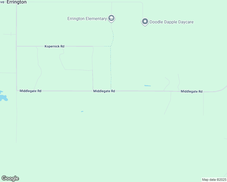 map of restaurants, bars, coffee shops, grocery stores, and more near 719 Middlegate Road in Errington
