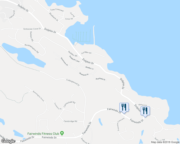 map of restaurants, bars, coffee shops, grocery stores, and more near 3537 Shetland Place in Nanoose Bay