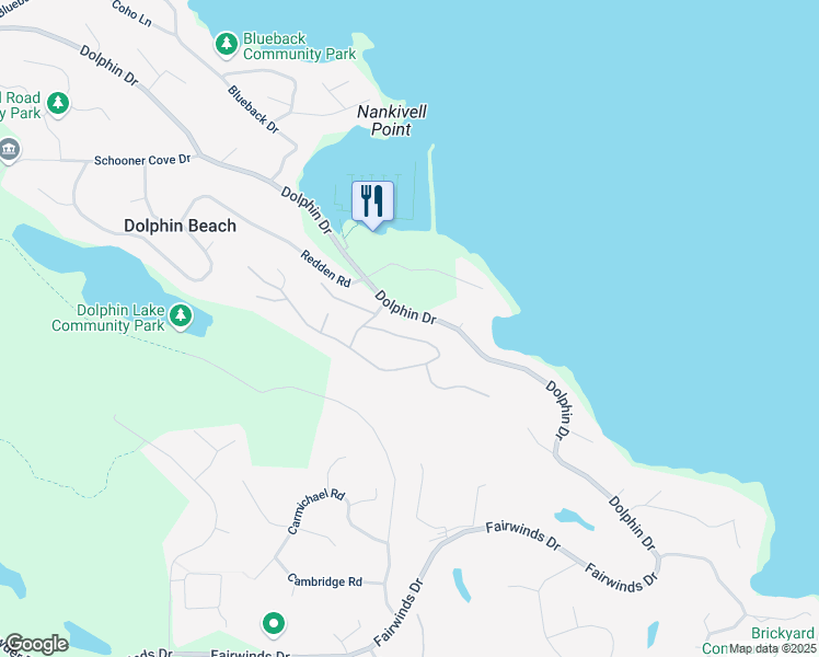map of restaurants, bars, coffee shops, grocery stores, and more near 3537 Shetland Place in Nanoose Bay