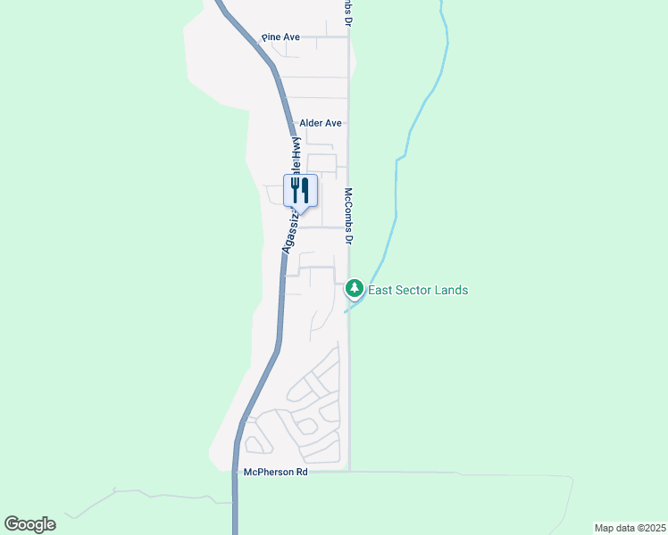 map of restaurants, bars, coffee shops, grocery stores, and more near 835 Myng Crescent in Harrison Hot Springs