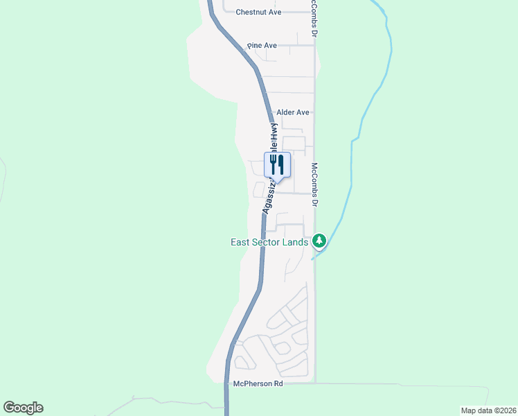 map of restaurants, bars, coffee shops, grocery stores, and more near 800 Hot Springs Road in Harrison Hot Springs
