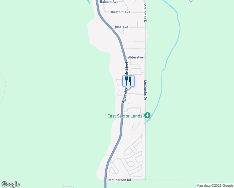 map of restaurants, bars, coffee shops, grocery stores, and more near 800 Hot Springs Road in Harrison Hot Springs
