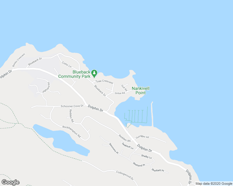 map of restaurants, bars, coffee shops, grocery stores, and more near 3481 Grilse Road in Nanoose Bay