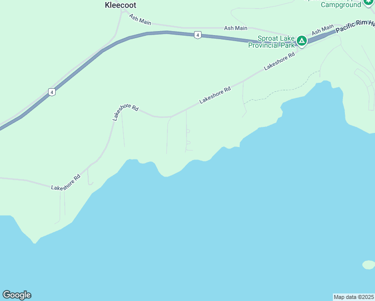 map of restaurants, bars, coffee shops, grocery stores, and more near 6341 Salal Road in Port Alberni