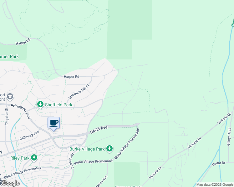 map of restaurants, bars, coffee shops, grocery stores, and more near 3637 Sheffield Avenue in Coquitlam