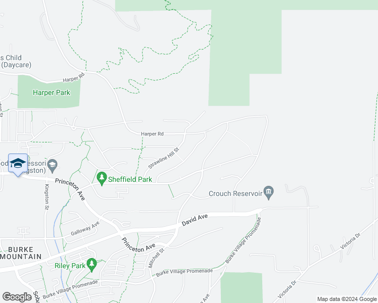 map of restaurants, bars, coffee shops, grocery stores, and more near 1444 Shay Street in Coquitlam