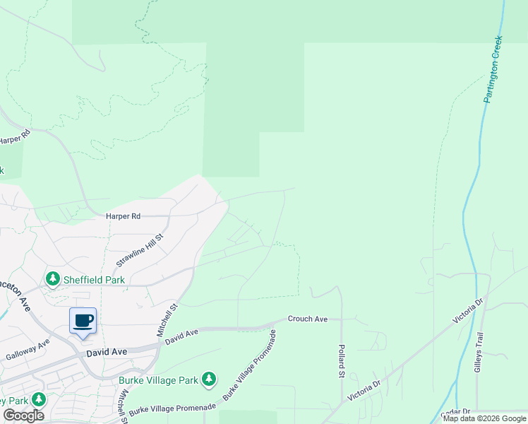 map of restaurants, bars, coffee shops, grocery stores, and more near 3630 Harper Road in Coquitlam