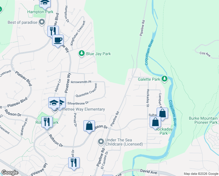 Walk Score Detail Map