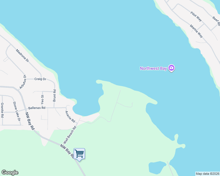map of restaurants, bars, coffee shops, grocery stores, and more near in Nanoose Bay