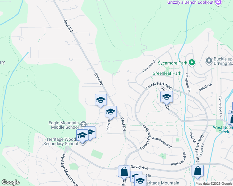 map of restaurants, bars, coffee shops, grocery stores, and more near 1404 Charlotte Crescent in Anmore
