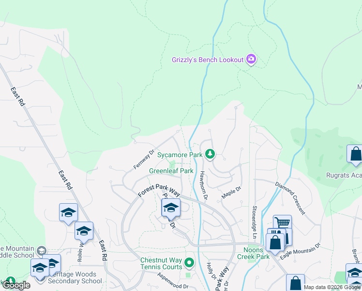 map of restaurants, bars, coffee shops, grocery stores, and more near 78 Cliffwood Drive in Port Moody