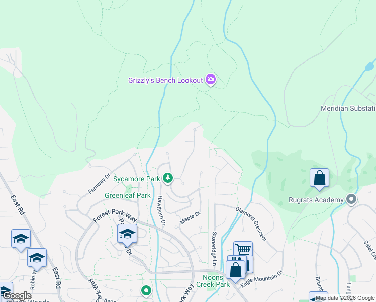 map of restaurants, bars, coffee shops, grocery stores, and more near 15 Heritage Peak Road in Port Moody