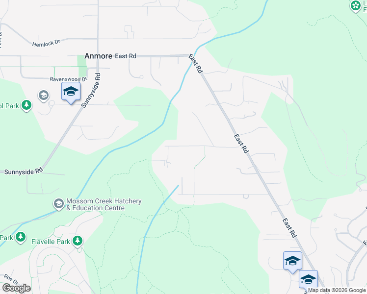 map of restaurants, bars, coffee shops, grocery stores, and more near 1080 Thomson Road in Anmore