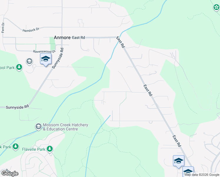 map of restaurants, bars, coffee shops, grocery stores, and more near 1080 Thomson Road in Anmore