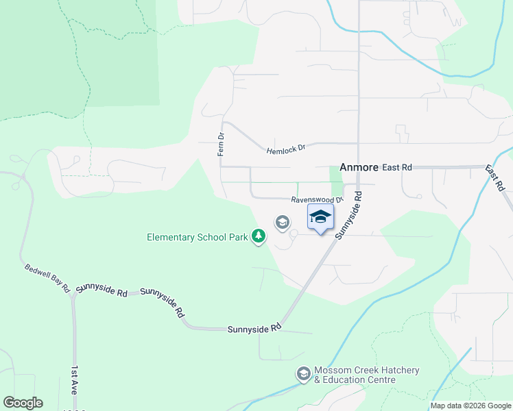 map of restaurants, bars, coffee shops, grocery stores, and more near 1056 Ravenswood Drive in Anmore