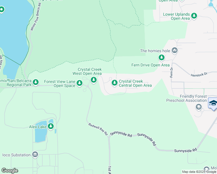 map of restaurants, bars, coffee shops, grocery stores, and more near 409 Brew Street in Port Moody