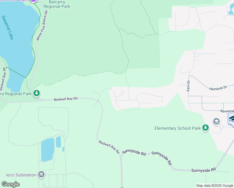 map of restaurants, bars, coffee shops, grocery stores, and more near 136 Deerview Lane in Anmore