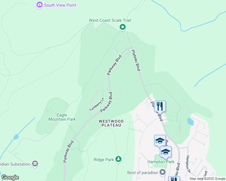 map of restaurants, bars, coffee shops, grocery stores, and more near 2163 Parkway Boulevard in Coquitlam