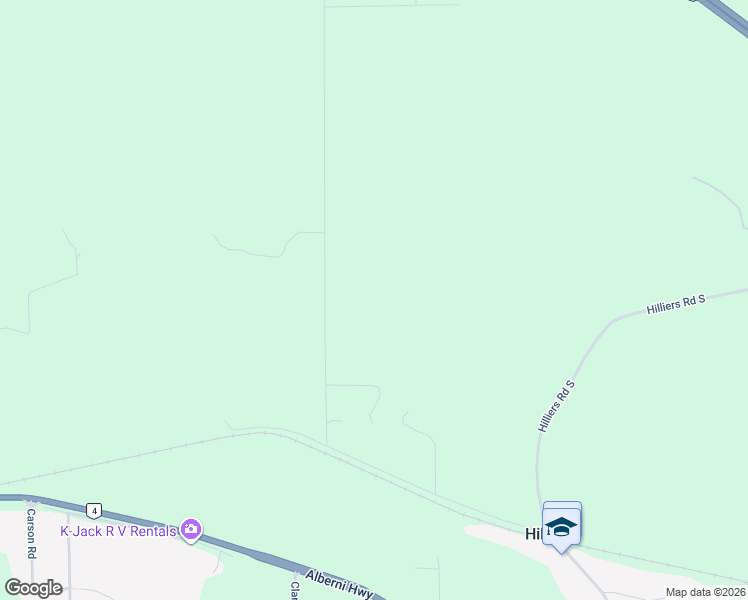 map of restaurants, bars, coffee shops, grocery stores, and more near Gilbert Road in Qualicum Beach