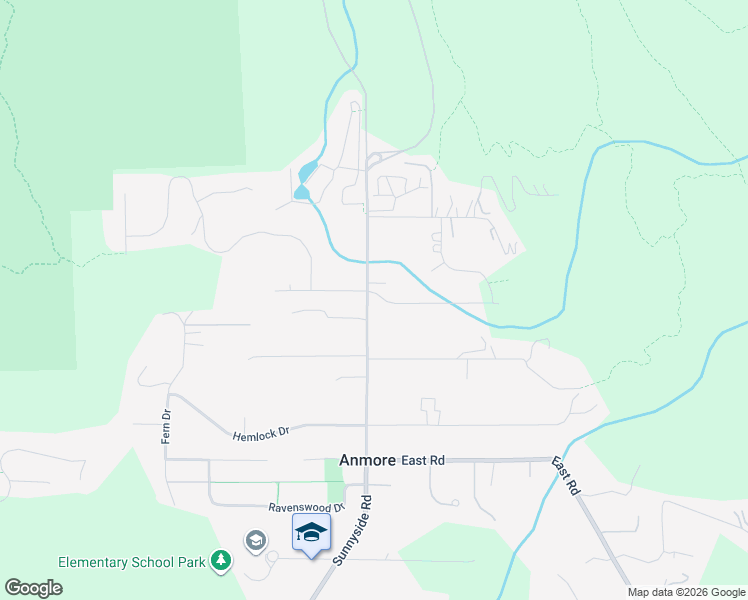 map of restaurants, bars, coffee shops, grocery stores, and more near 967 Sunnyside Road in Anmore