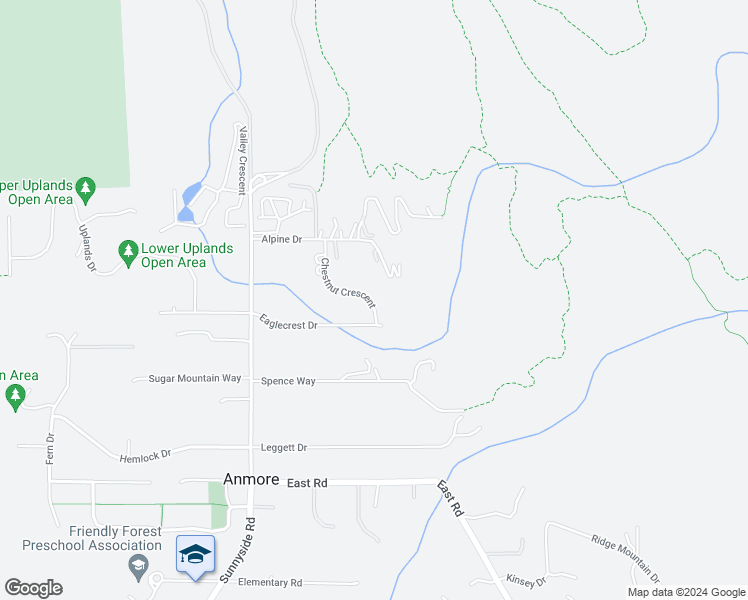 map of restaurants, bars, coffee shops, grocery stores, and more near 3111 Chestnut Crescent in Anmore