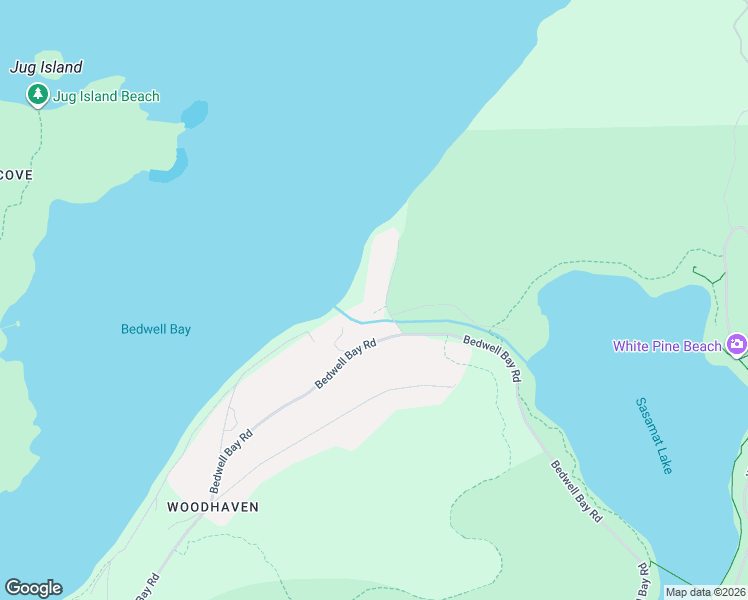 map of restaurants, bars, coffee shops, grocery stores, and more near 3355 Senkler Road in Belcarra