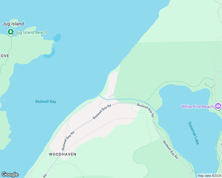 map of restaurants, bars, coffee shops, grocery stores, and more near 3411 Senkler Road in Belcarra